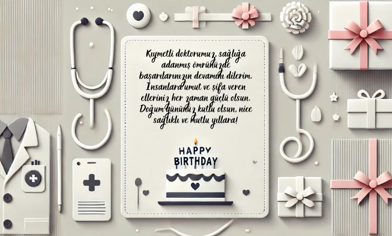 Doktora Doğum Günü Mesajı
