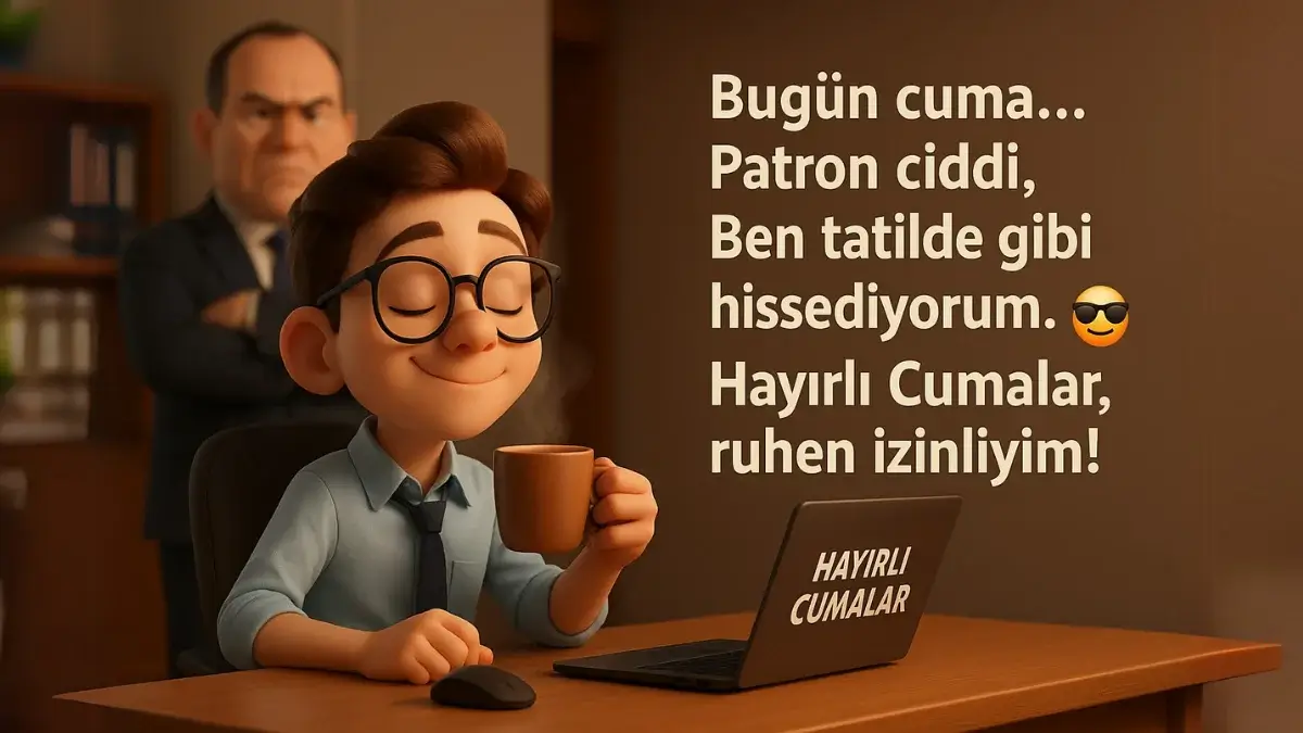 Komik Resimli Cuma Mesajları