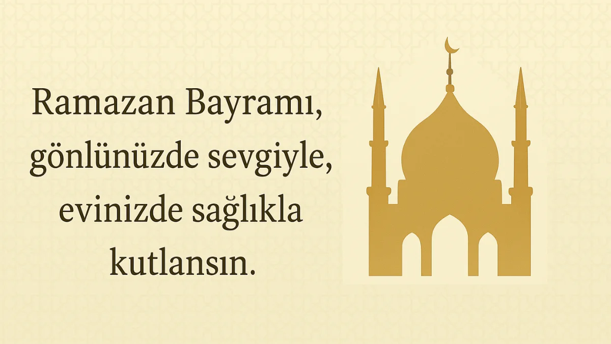 Ramazan Bayramı Mesajları Resimli
