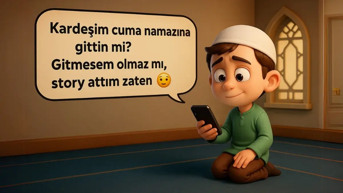 Resimli Komik Cuma Mesajları