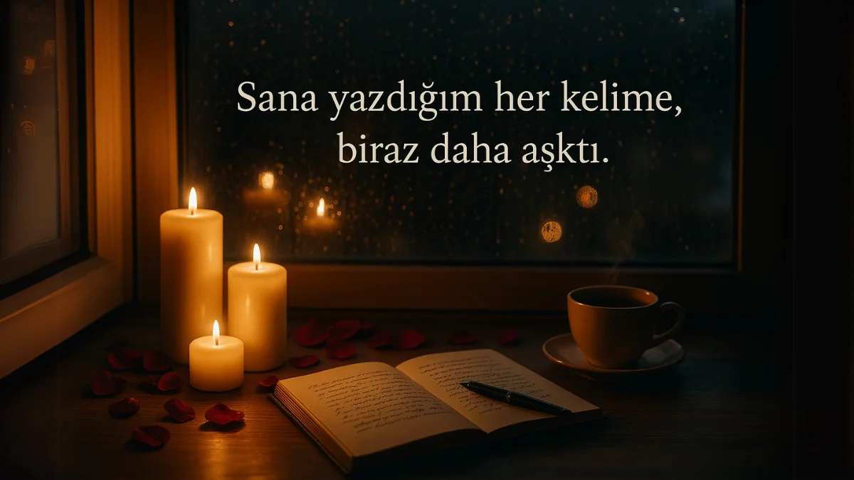 Sevgiliye Resimli Doğum Günü Mesajı