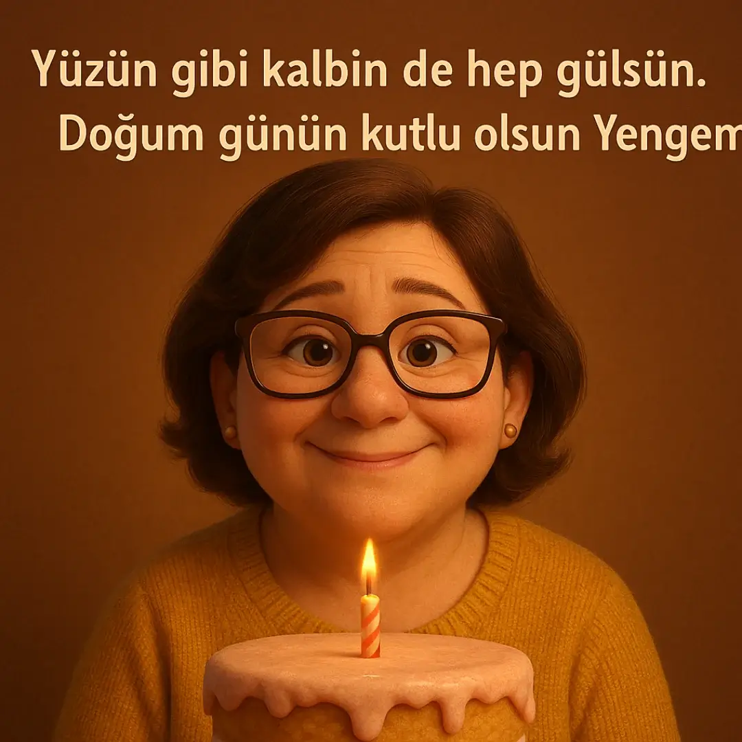Resimli Yengeye Doğum Günü Mesajları
