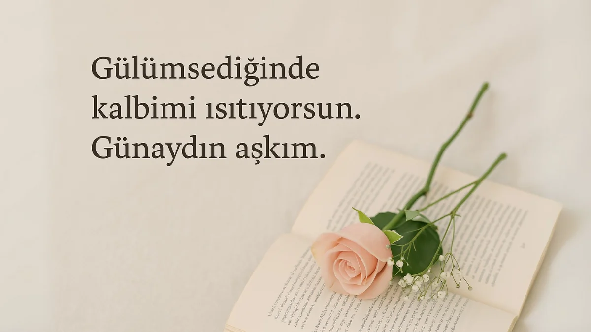 romantik günaydin mesajlari